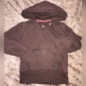 American Eagle Outfitters Brown Fleece Hoodie